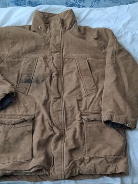 Carhartt style Magid 2112 FR Coat Lined Cotton Twill HRC 4 70E Protective SizeXL
